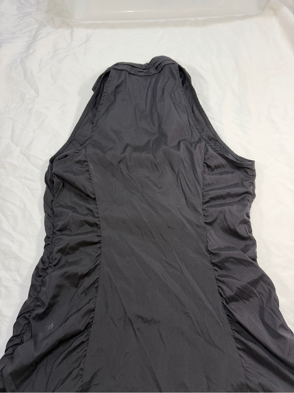 Black Ruffle Halter top - Picture 11 of 12